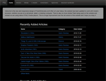 Tablet Screenshot of freeinfosociety.com